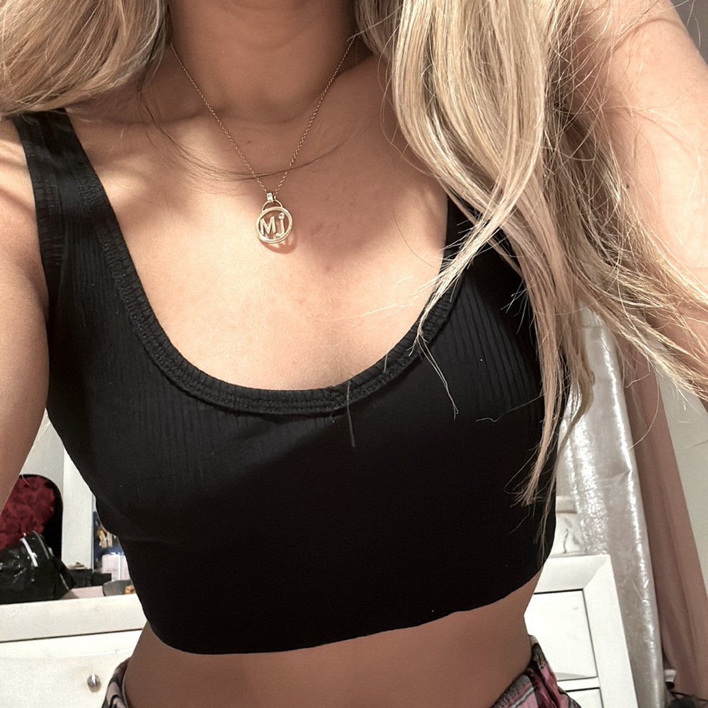 Garage crop top